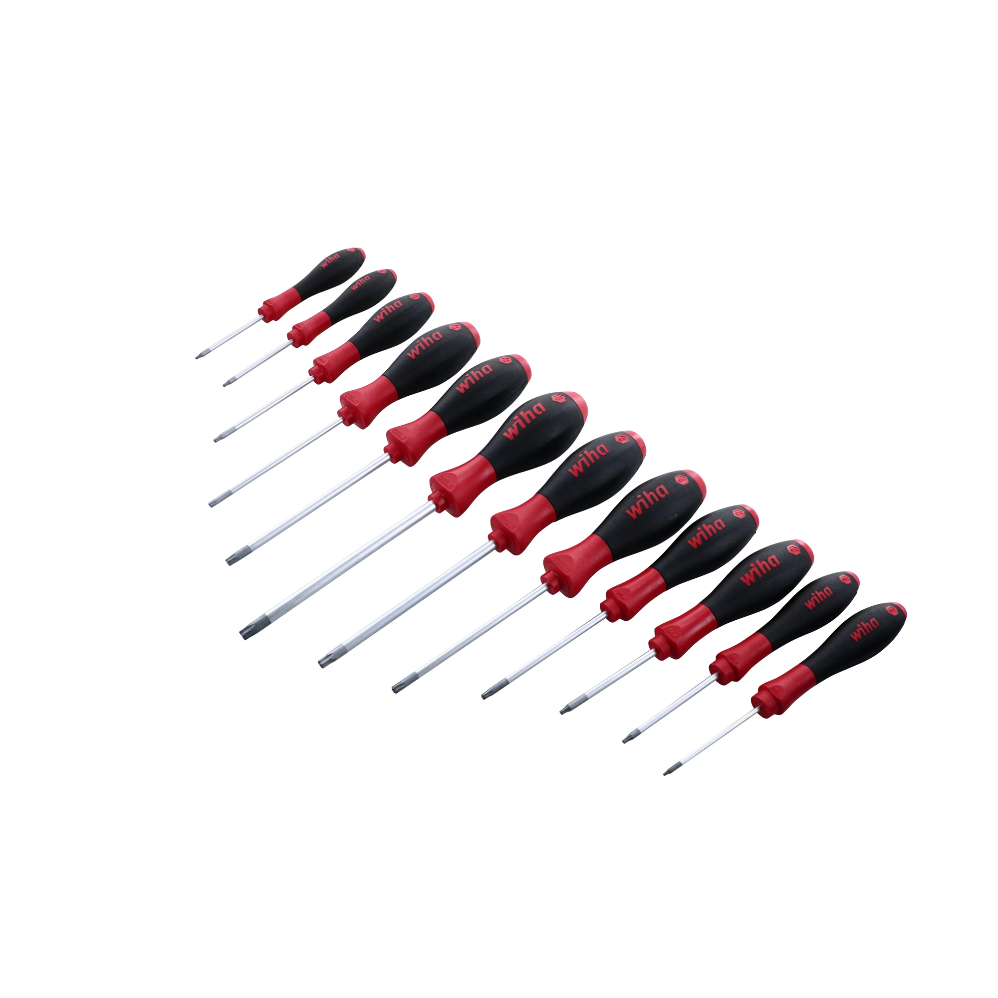 Wiha, 12PC SoftFinish Torx Screwdriver Set, Drive Type Combination, Model# 36267